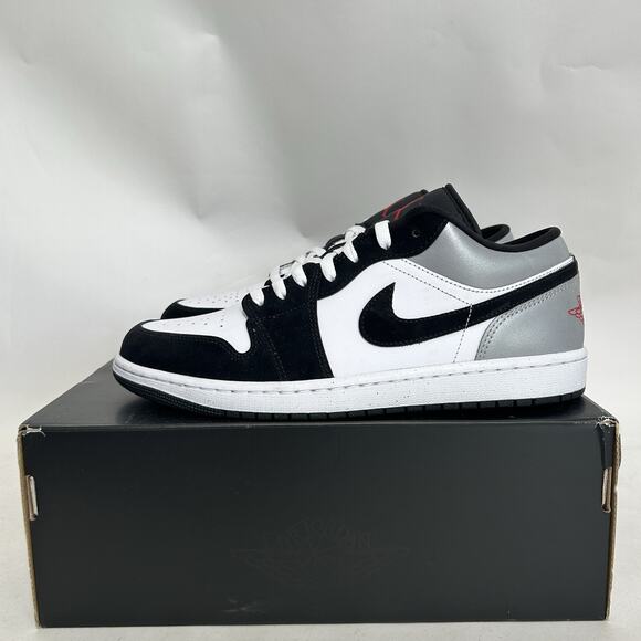 Nike Air Jordan 1 Retro Low SE “Matte Silver/Fire Red/Black”